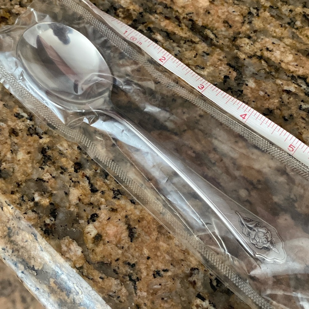 WM Rogers & Son Stainless Sugar Spoon NEW